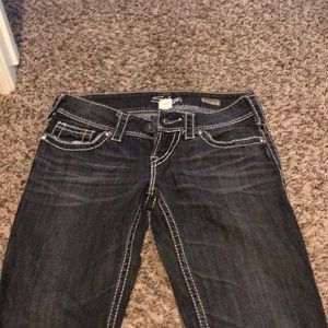 Silver Bootcut Jeans